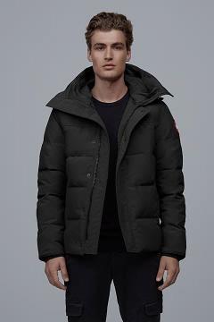 Chamarras Canada Goose Hombre Mexico - MacMillan Abrigos Negros MP7028139